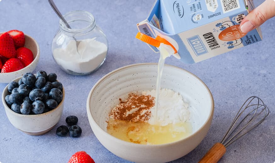 Keto placki białkowe na słodko