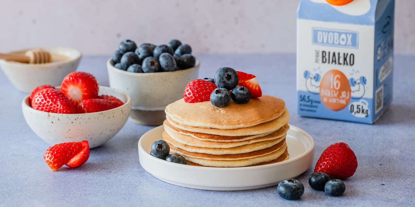 Keto placki białkowe na słodko