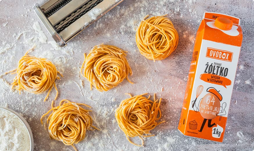 Domowy makaron jajeczny